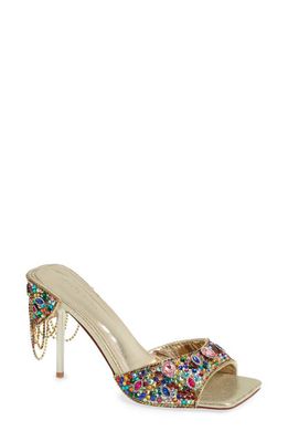 AZALEA WANG Aladdin Sandal in Gold 