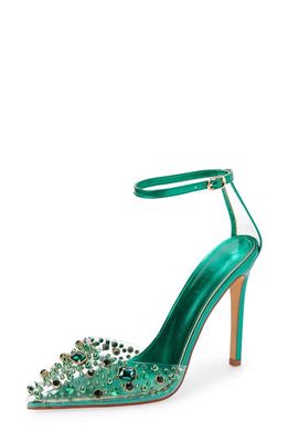 AZALEA WANG Popstar Sandal in Emerald