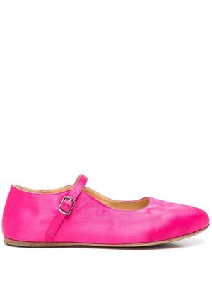 Azi.land buckle-fastened ballerina shoes - Pink
