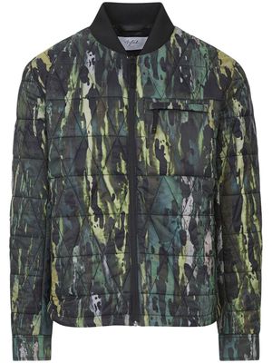 Aztech Mountain Corkscrew camouflage-print ski jacket - Green