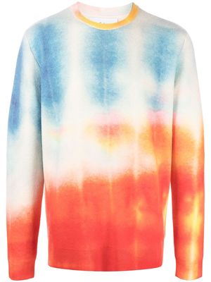 Aztech Mountain Gonzo tie-dye cashmere jumper - Multicolour