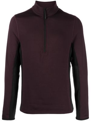 Aztech Mountain half-zip fleece sweater - Purple