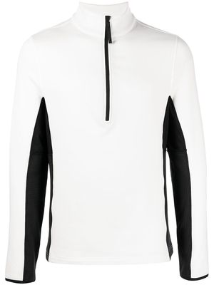 Aztech Mountain half-zip fleece sweatshirt - White
