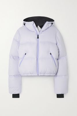 Aztech Mountain - Minnie Hooded Quilted Down Ski Jacket - Purple