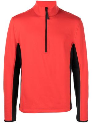 Aztech Mountain performance half-zip fleece sweatshirt - Orange