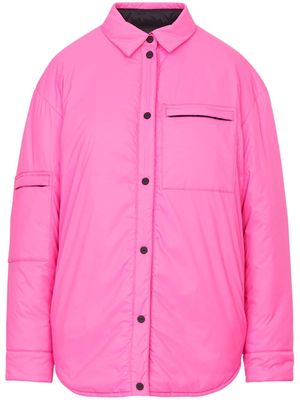 Aztech Mountain Pillow puffer shirt jacket - Pink