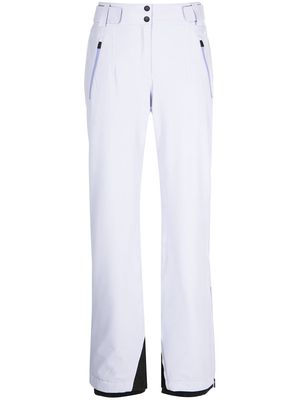 Aztech Mountain two-tone straight-leg ski trousers - Purple