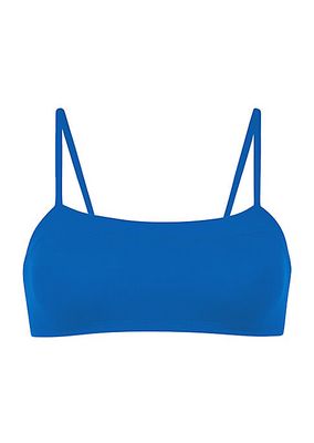 Azur Crop Bikini Top