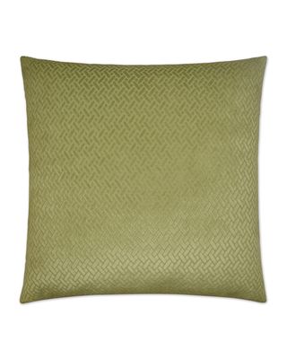 Azure Maze Pillow