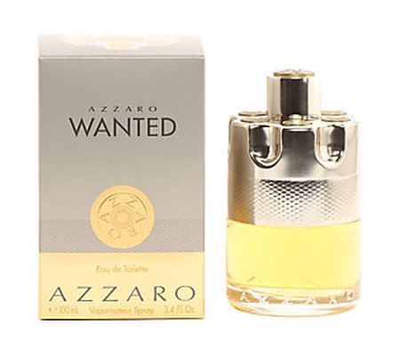 Azzaro Wanted For Men Eau De Toilette Spray, 3. 4-fl oz