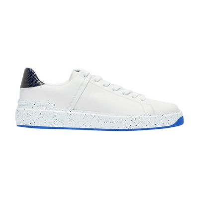 B-Court trainers in leather and iridescent leather