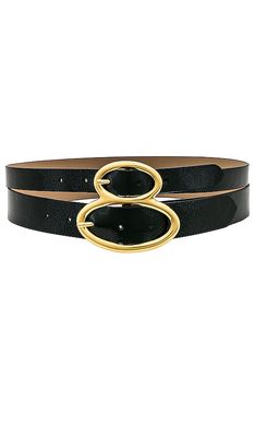 B-Low the Belt Ophelia Gloss Belt in Black