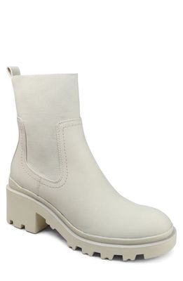 B*O*G COLLECTIVE Marion Faux Leather Boot in Cream