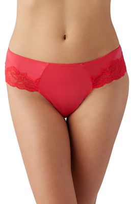 b.tempt'D by Wacoal Always Composed Lace High Leg Panties in Hibiscus