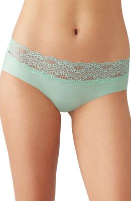 b. tempt'D by Wacoal b. bare Hipster Panties in Silt Green