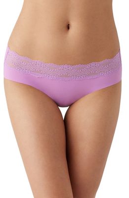 b. tempt'D by Wacoal b. bare Hipster Panties in Smoky Grape
