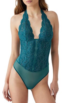 b. tempt'D by Wacoal Ciao Bella Lace Bodysuit in Spruced-Up