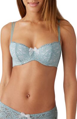 b. tempt'D by Wacoal Ciao Bella Underwire Balconette Bra in Abyss