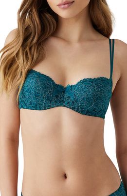 b. tempt'D by Wacoal Ciao Bella Underwire Balconette Bra in Spruced-Up