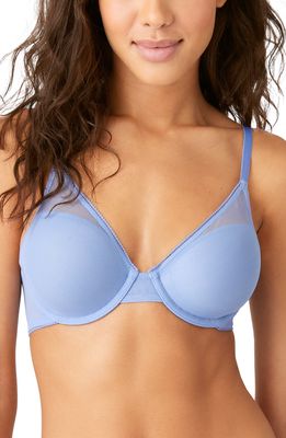 b.tempt'D by Wacoal Etched in Style Underwire T-Shirt Bra in Purple Impression