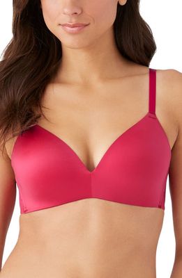 b. tempt'D by Wacoal Future Foundation Wireless T-Shirt Bra in Persian Red