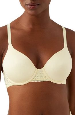 b. tempt'D by Wacoal Future Foundations Contour Underwire Bra in Pastel Yellow