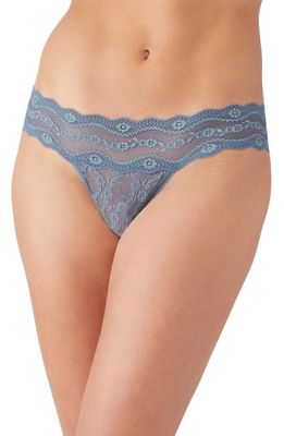 b.tempt'D by Wacoal 'Lace Kiss' Thong in Infinity