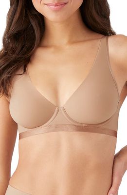 b.tempt'D by Wacoal Nearly Nothing Plunge Underwire Bra in Roebuck