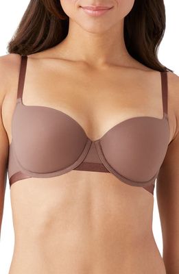 b.tempt'D by Wacoal Nearly Nothing T-Shirt Bra in Peppercorn
