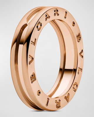 B. Zero1 18k Gold 4-Band Ring, EU 59 / US 8.75
