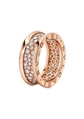 B.zero1 18K Rose Gold & 1.51 TCW Diamond Ring