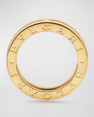 B.Zero1 18k Yellow Gold 1-Band Ring, Size 62
