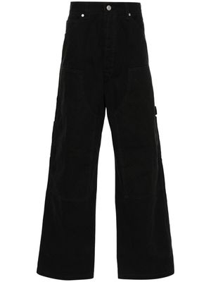 B1ARCHIVE wide-leg trousers - Black