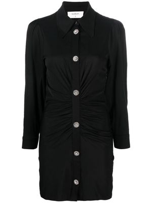 Ba&Sh button-up mini shirt dress - Black