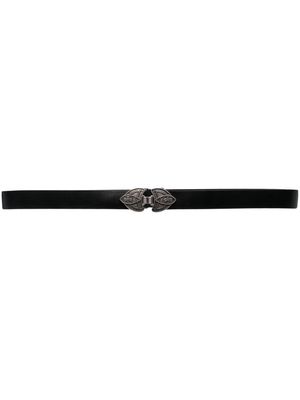 Ba&Sh Byzanne leather belt - Black