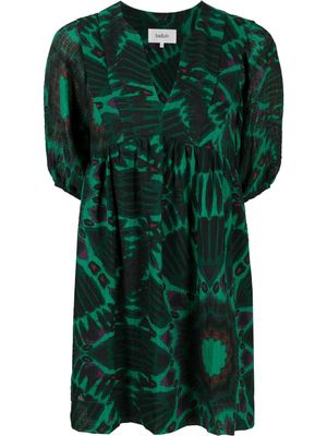 Ba&Sh Cleo abstract-print dress - Green