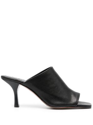 Ba&Sh Cookie leather mules - Black