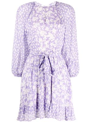 Ba&Sh Fiona floral-print dress - Purple