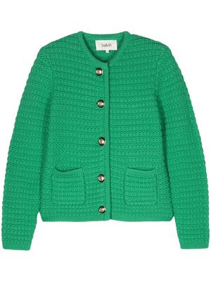 Ba&Sh Gaspard crochet-knit cardigan - Green