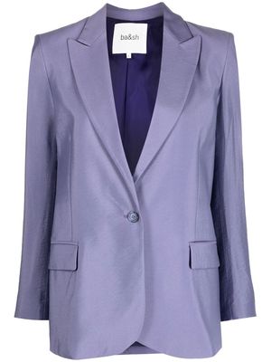 Ba&Sh Heroes peak-lapel blazer - Purple