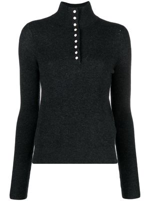 Ba&Sh high-neck wool jumper - Grey