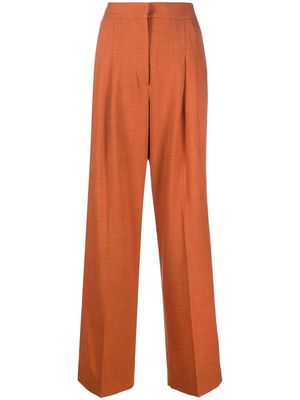 Ba&Sh high-waist wide-leg trousers - Orange