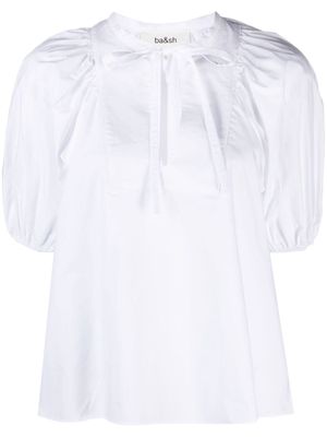 Ba&Sh Jamie poplin cotton shirt - White