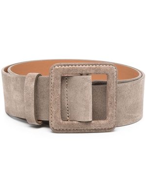 Ba&Sh large square buckle belt - Neutrals