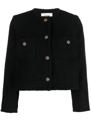 Ba&Sh Meredith tweed jacket - Black