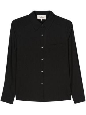 Ba&Sh Mônica pleated shirt - Black