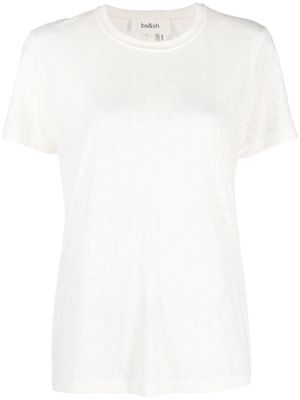 Ba&Sh monogram short-sleeve T-shirt - Neutrals