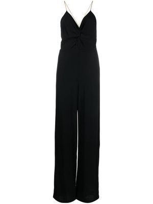 Ba&Sh plunging V-neck jumpsuit - Black