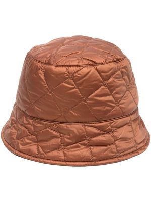 Ba&Sh quilted bucket hat - Brown