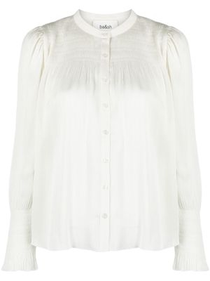 Ba&Sh round-neck long-sleeve blouse - Neutrals